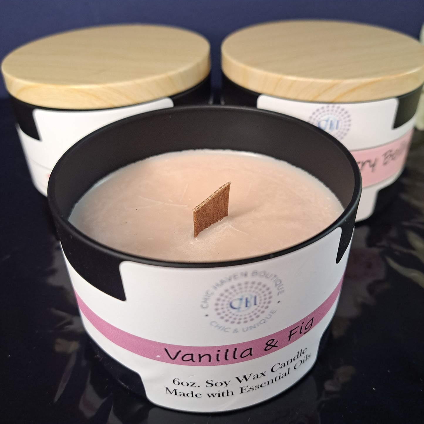 Wood Wick Scented Candles - Variety of Scents Available