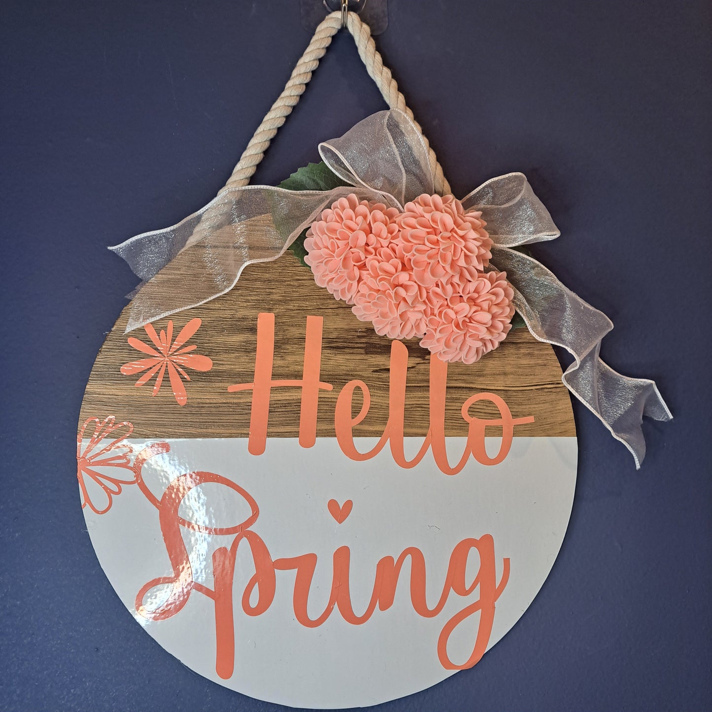 Hello Spring in Peach